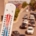 Thermometer showing a temperature of 100 degrees.