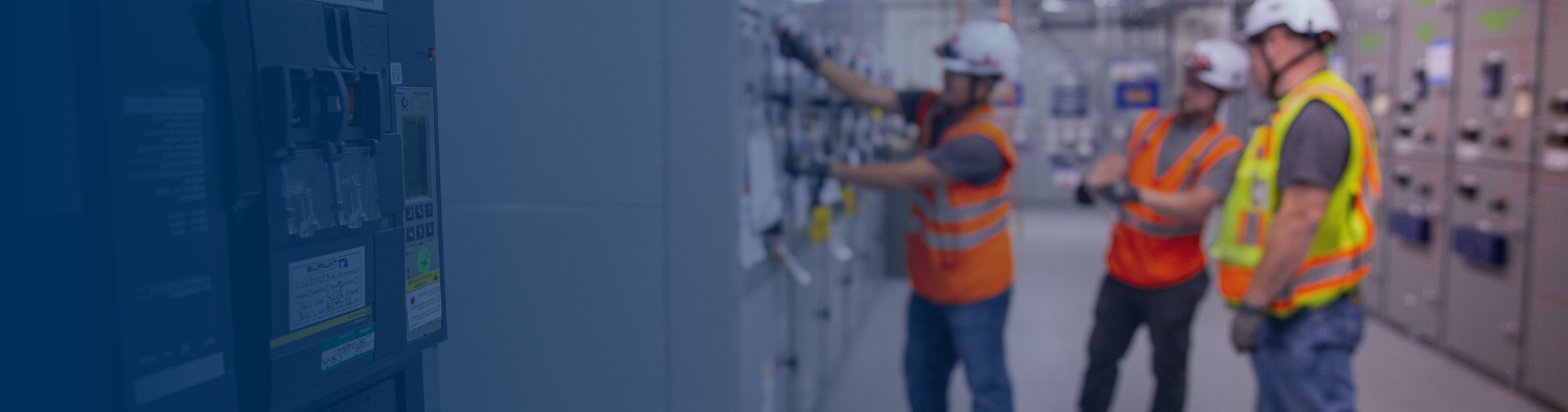 ibew-electricians-working-electrical-switchgear-panel