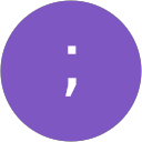 ;